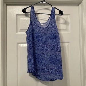 NWT Old Navy Tank Top Sheer XL